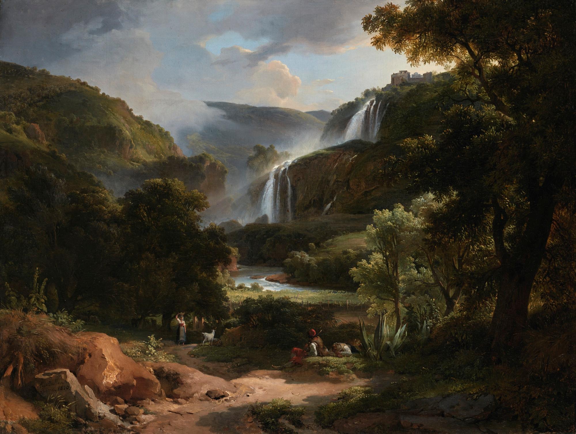 Cascata delle Marmore, vicino a Terni - Nationalmuseum
